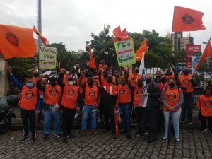Químicos da Baixada Santistapedem Fora Bolsonaro