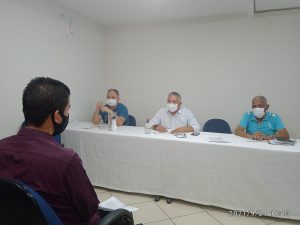 Sindetanol reúne diretoria em reunião presencial
