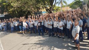 Metalúrgicos da MWM lutam por convênio médico melhor e contra demissões arbitrárias – Fotos: Jaélcio Santana