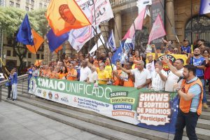 Centrais sindicais lançam 1º de Maio Unificado por um Brasil mais justo
