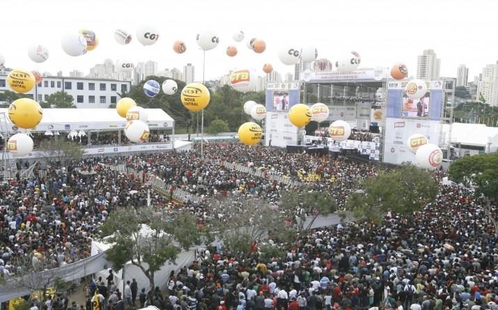 1º de Maio Unificado volta à Praça Campo de Bagatelle (SP)