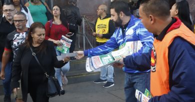 Sindicalistas divulgam 1º de Maio Unificado na região do Brás