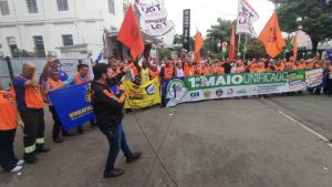 1º de Maio Unificado: centrais fazem panfletagem no Brás
