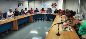 Dirigentes fazem reunião para intensificar divulgação do 1º de Maio
