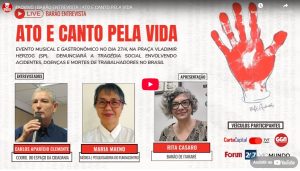 Entrevista Coletiva: Ato e Canto Pela Vida
