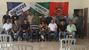 Força Sindical SP prestigia posse dos Químicos de Ipaussu