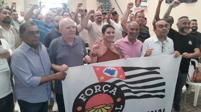 Regional Guarulhos da Força SP debate sindicalismo e eleições de 2026
