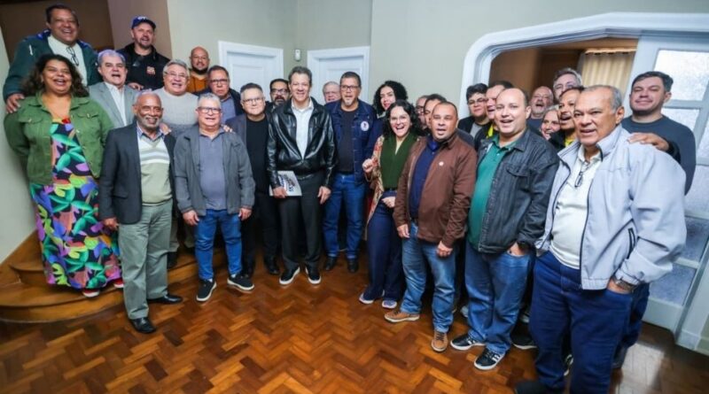 Centrais apresentam propostas a Haddad para São Paulo