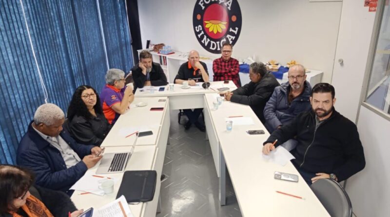 Força Sindical debate conjuntura política com dirigentes Força Sindical debate conjuntura política com dirigentes
