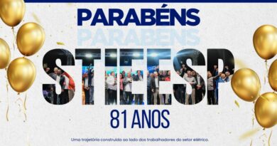 STIEESP celebra 81 anos de luta pelos eletricitários